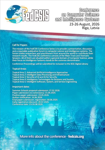 FedCSIS Flyer image
