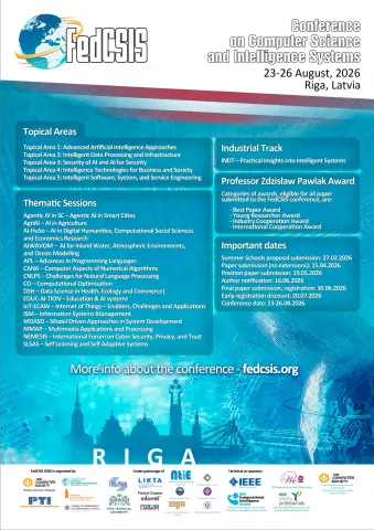 FedCSIS Poster image
